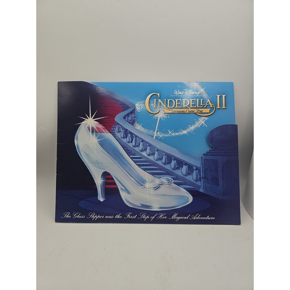 Disney Store Exclusive Cinderella II Lithograph Set of 4 Portfolio